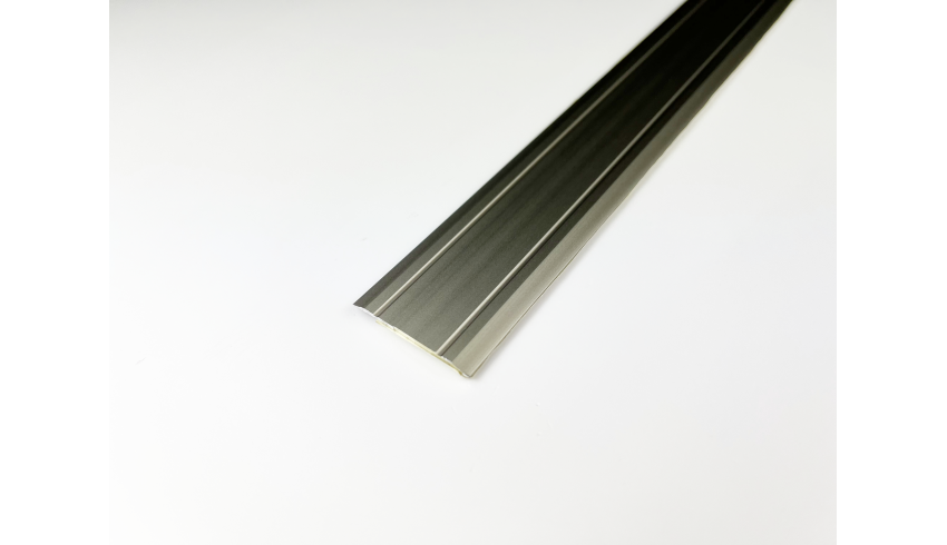 Flat aluminium profile, self-adhesive